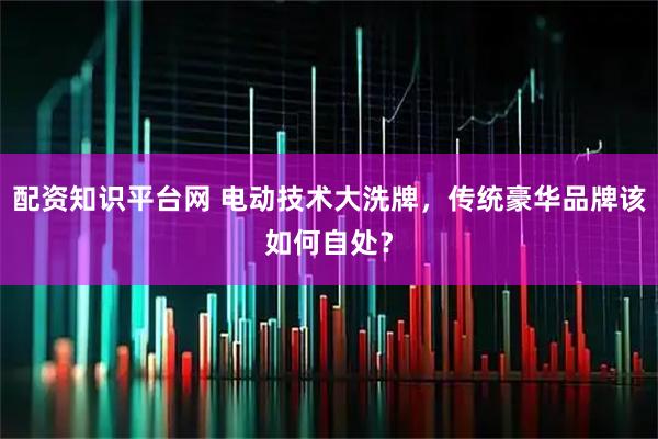 配资知识平台网 电动技术大洗牌，传统豪华品牌该如何自处？